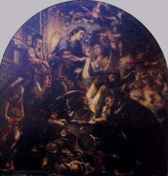 硃安 德 瓦爾德斯 裡爾 Miracle Of St Ildefonsus 硃安 德 瓦爾德斯 裡爾 Miracle Of St Ildefonsus